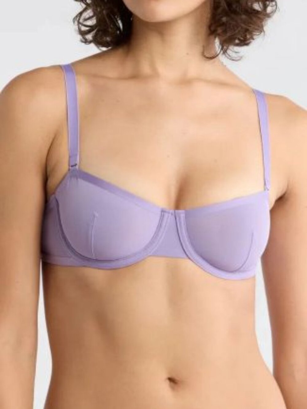 Cuup Bra NORDSTROM the Balconette in Amethyst Purple $68 NWT